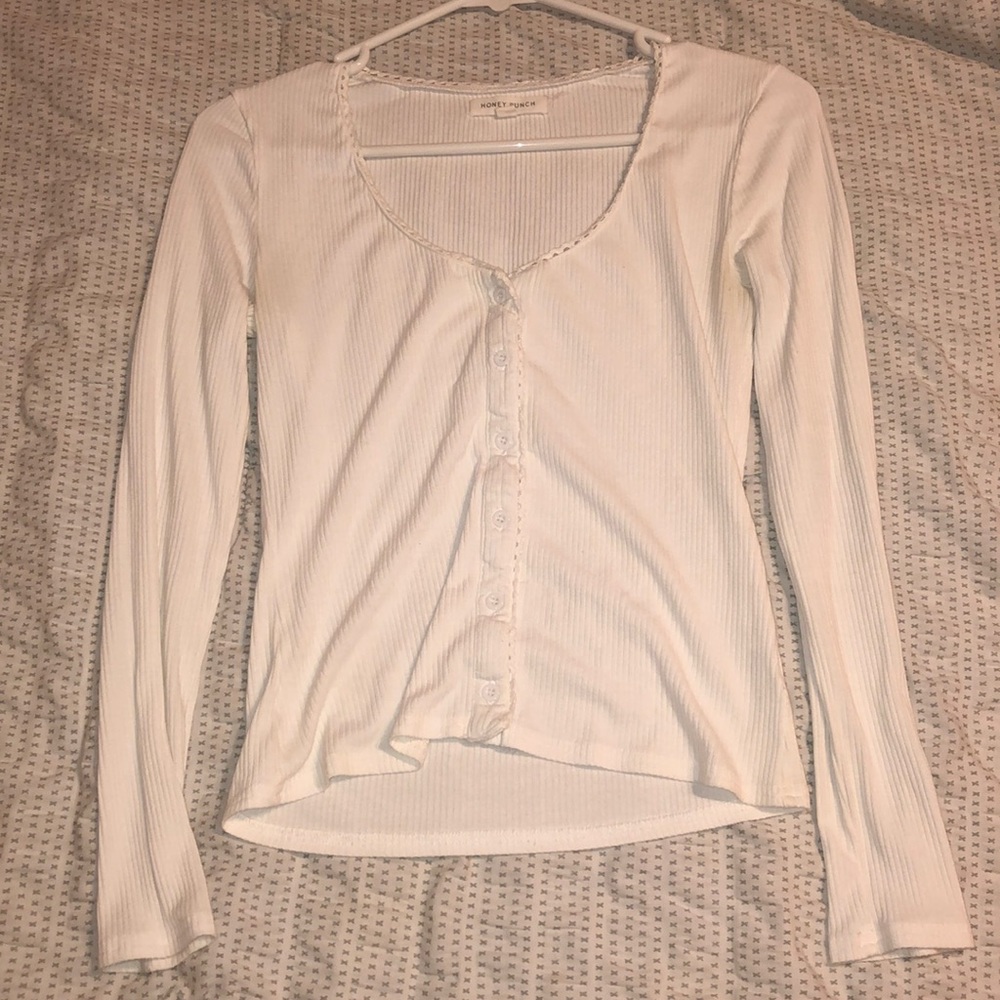 White long sleeve too